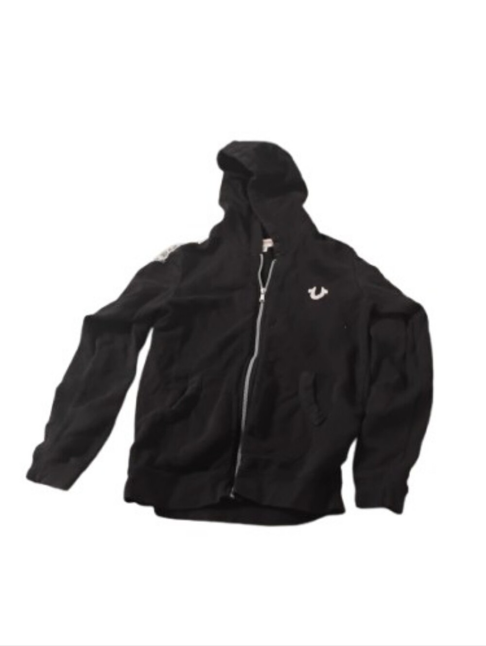 True Religion Boys Full Zip Hoodie Jacket Sz M